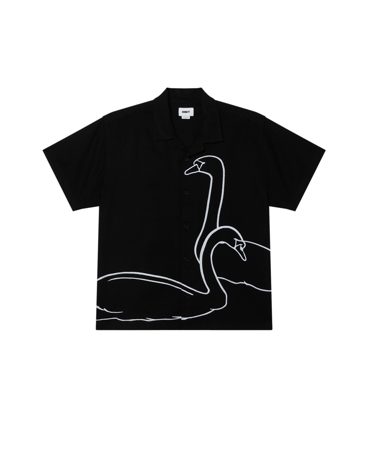 CLIFF SS SHIRT - BLACK