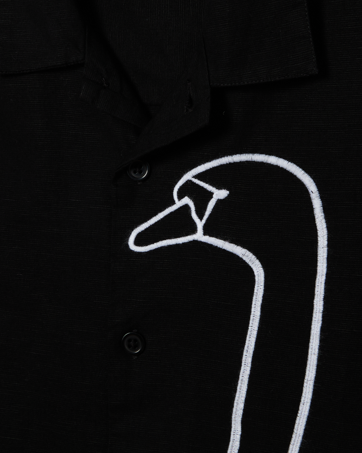 CLIFF SS SHIRT - BLACK