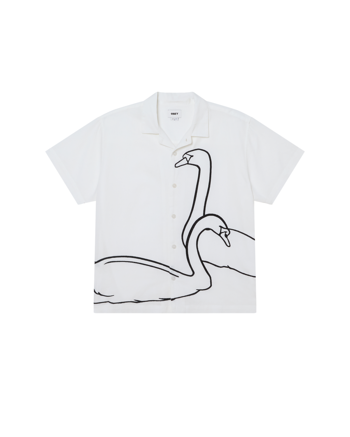 CLIFF SS SHIRT - WHITE