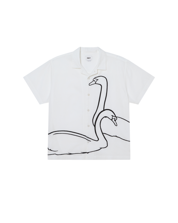 CLIFF SS SHIRT - WHITE