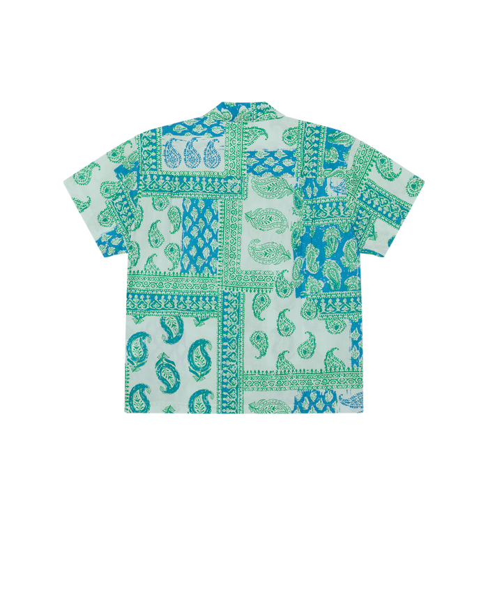 MAYER SS SHIRT - DELICATE BLUE MULTI