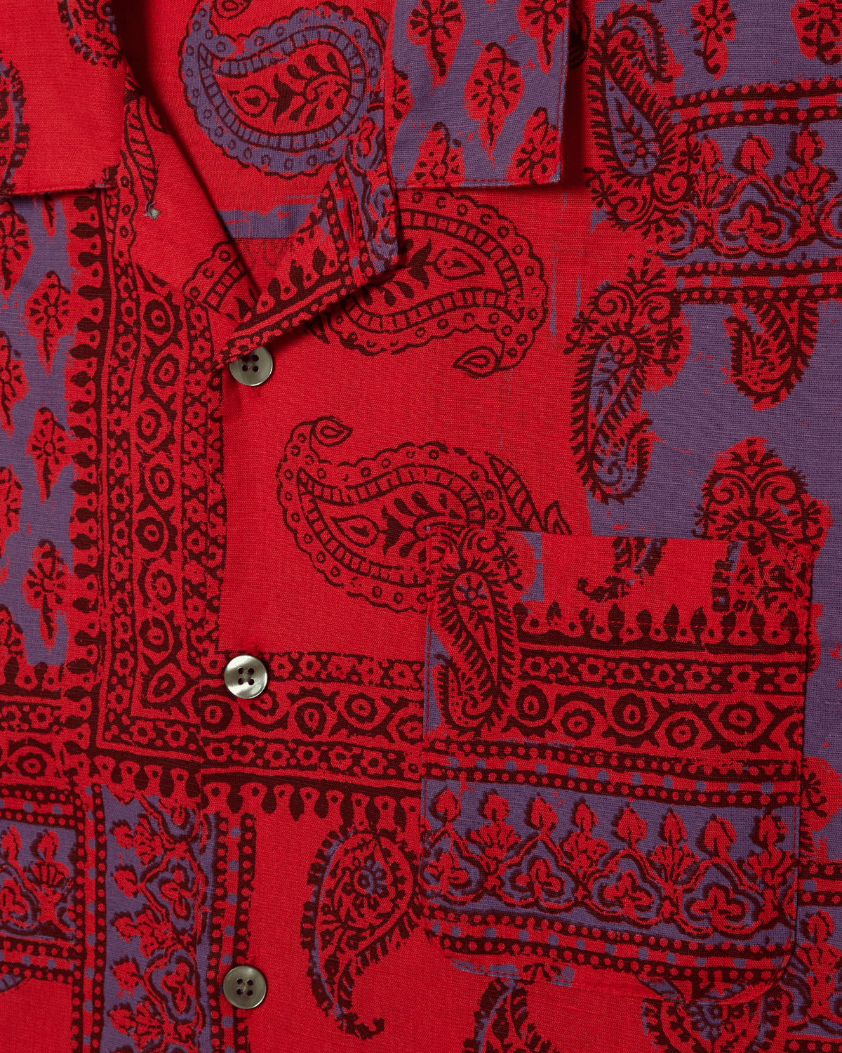 MAYER SS SHIRT - TRUE RED MULTI