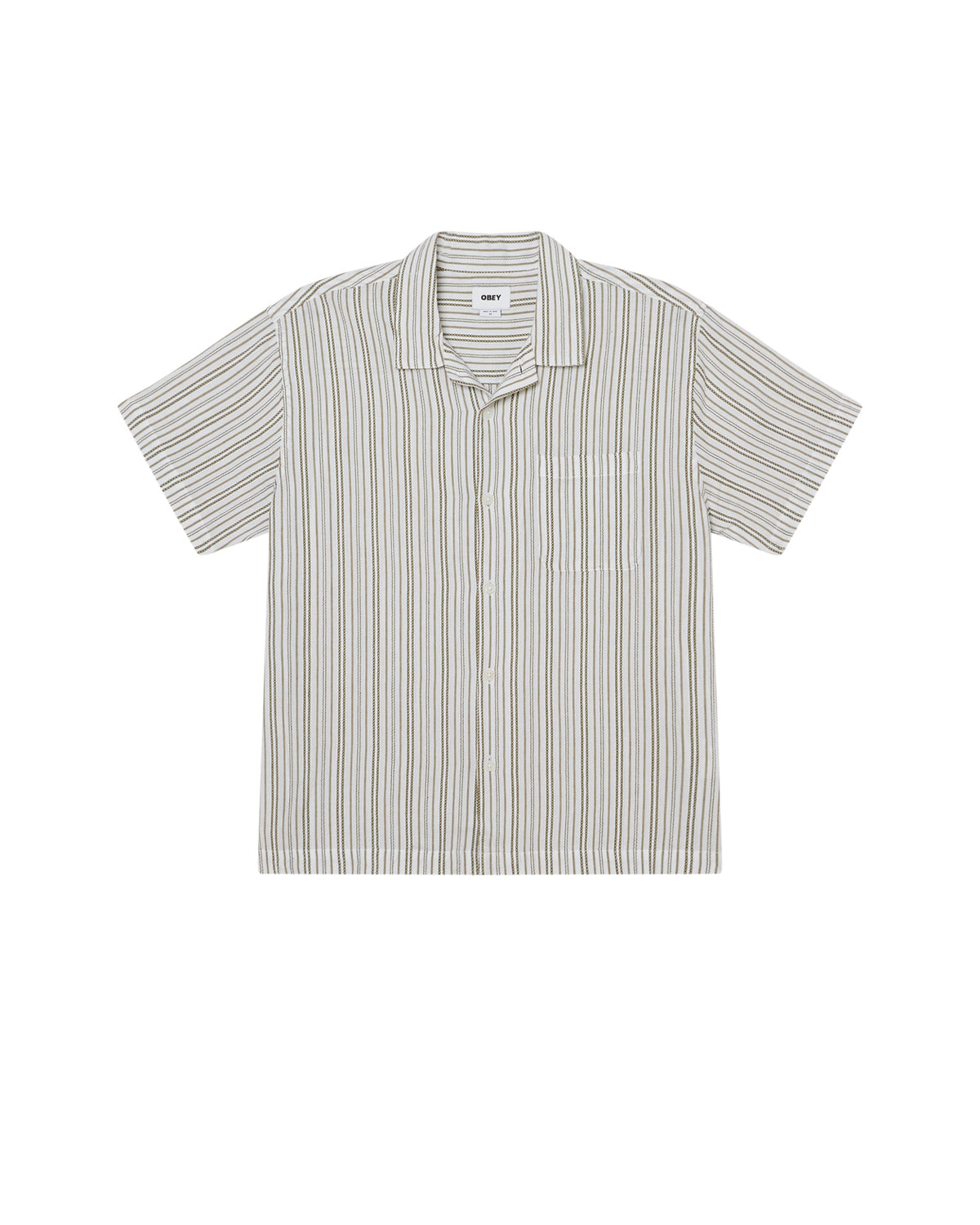 EVANS WOVEN - MOSS GREEN MULTI