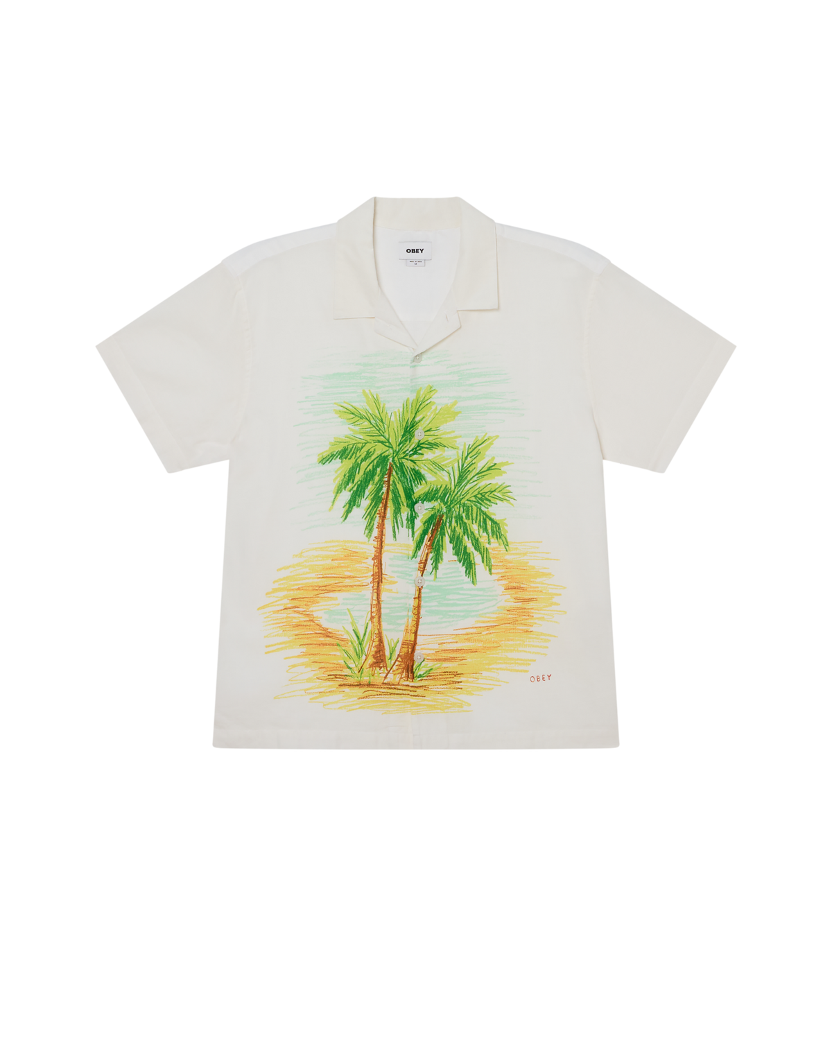 HYDE SS SHIRT - WHITE MULTI – OBEY CLOTHING JP
