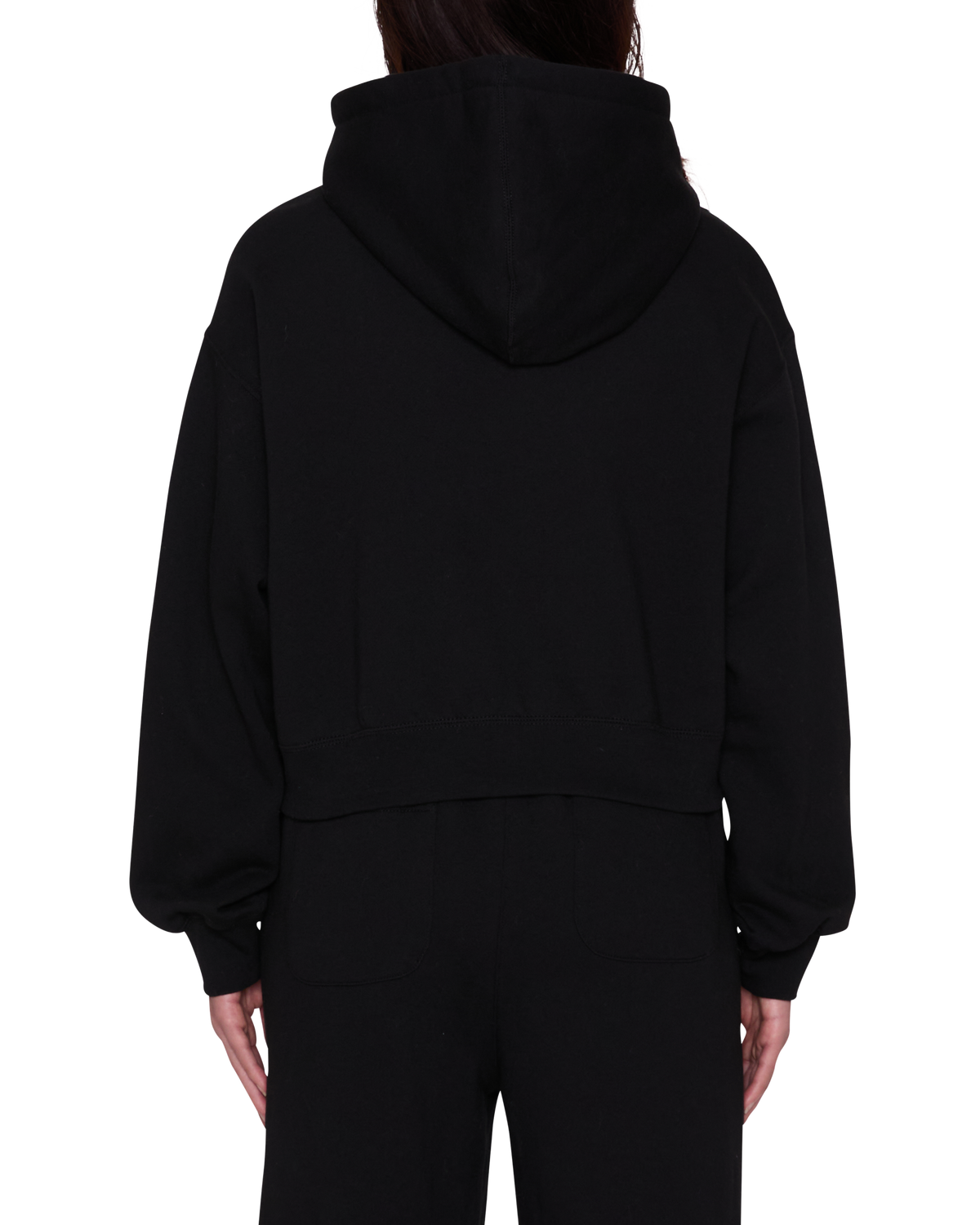 SPEED STAR ZIP UP HOOD - BLACK