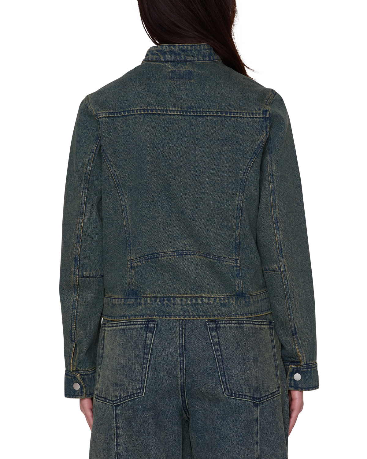 ROVE MOTO JACKET - YELLOW TINT WASH