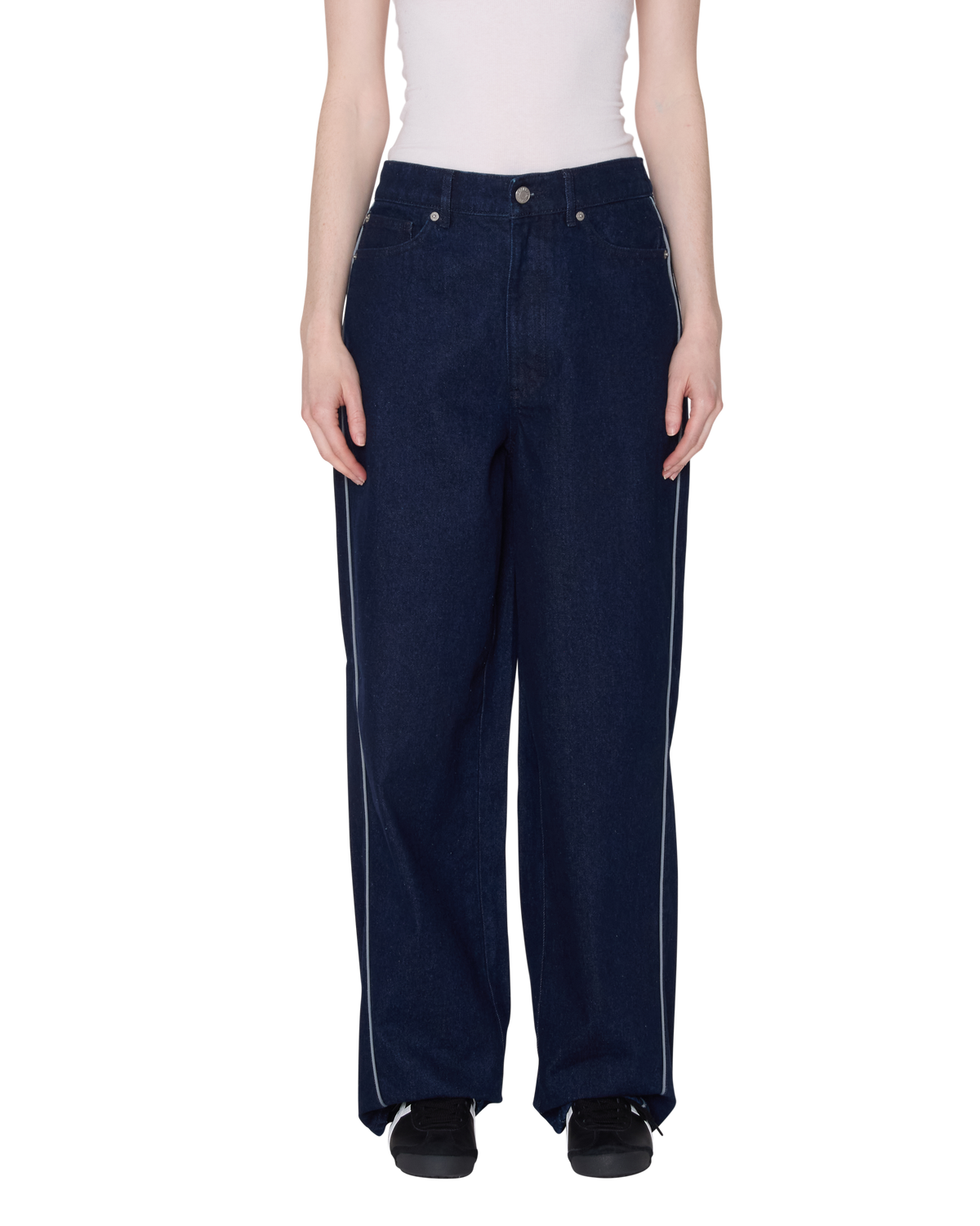 ALLOY PIPING DENIM - RINSE