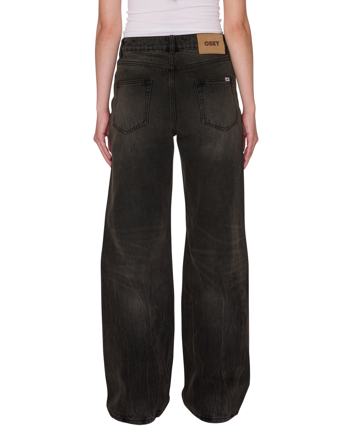 ELARA 5 POCKET DENIM - OIL STANIED WASH