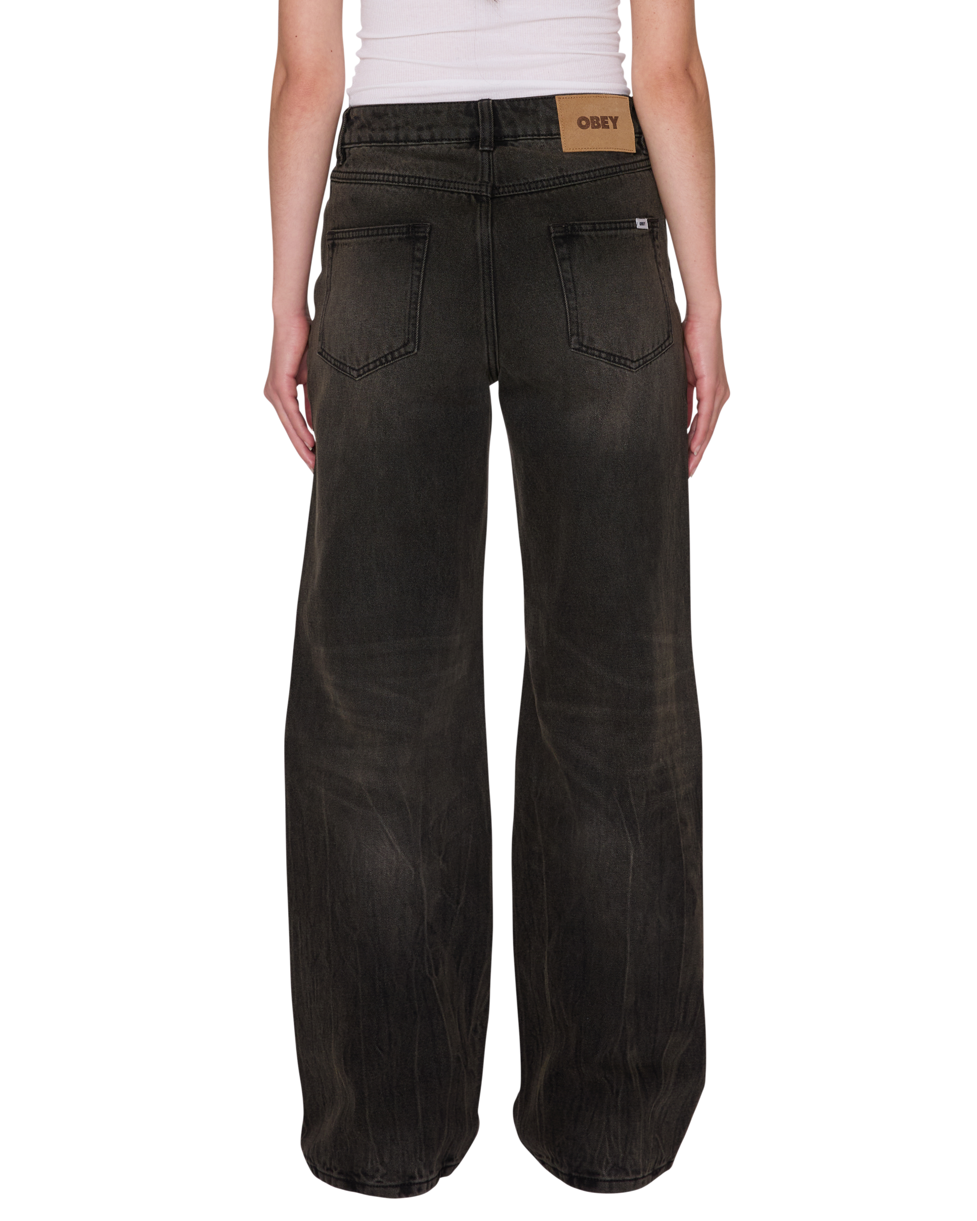 ELARA 5 POCKET DENIM - OIL STANIED WASH