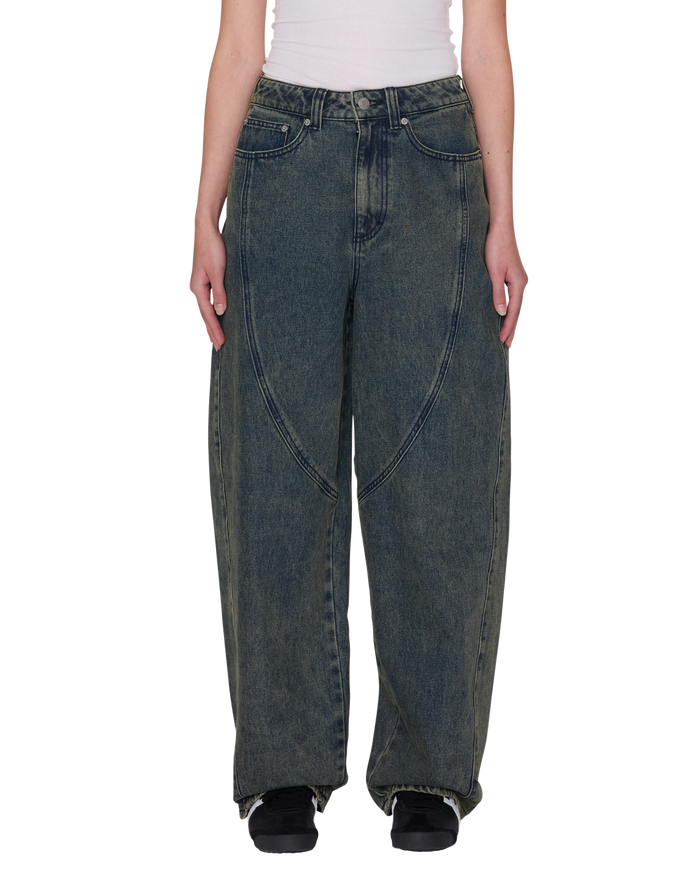 NANA DENIM - YELLOW TINT WASH