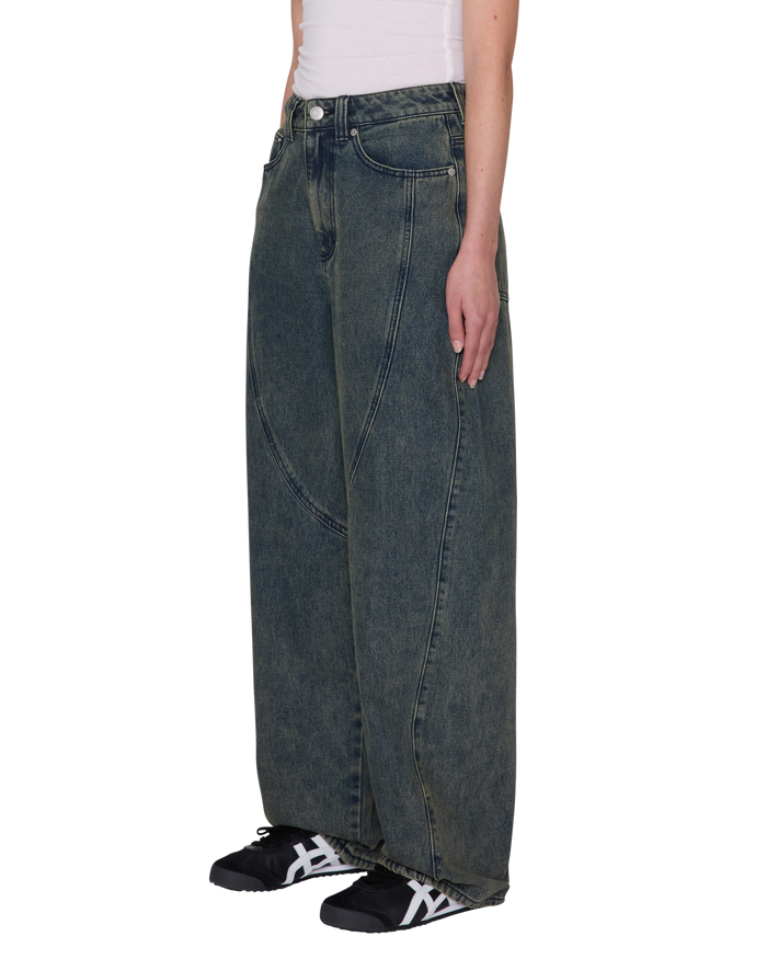 NANA DENIM - YELLOW TINT WASH