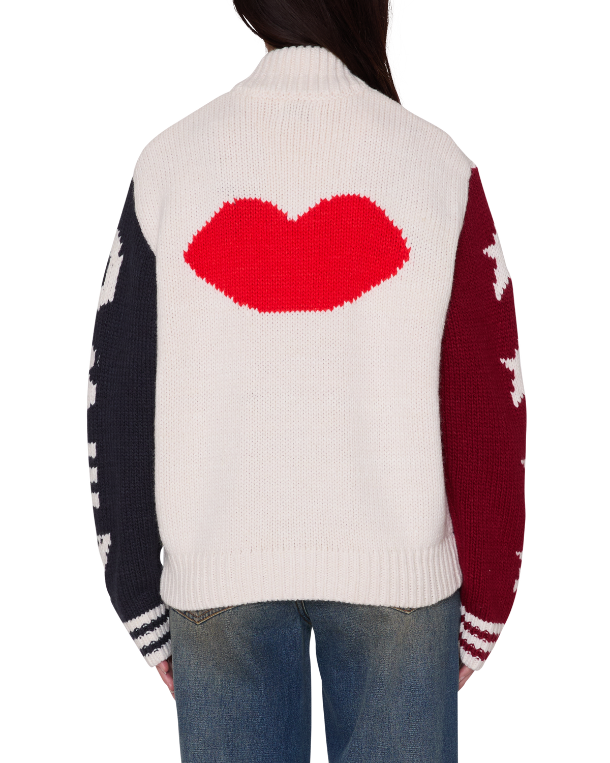 ETTA COWICHAN SWEATER - UNBLEACHED MULTI