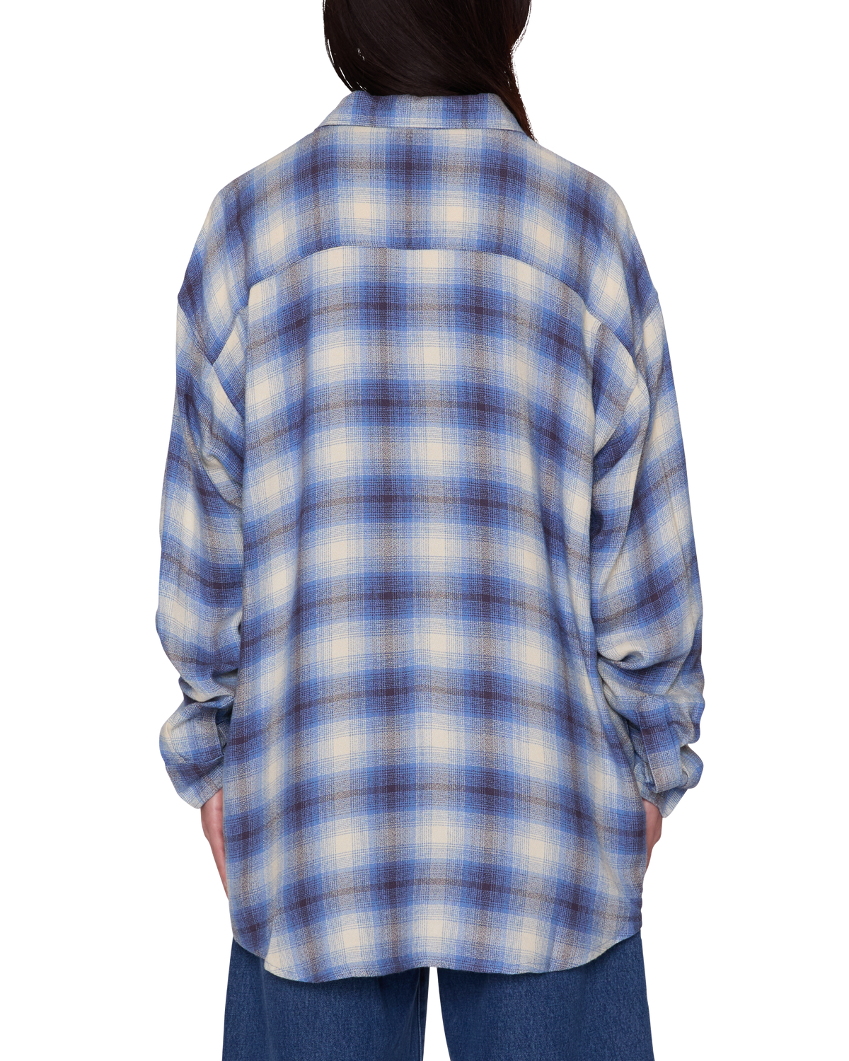 OBEY ZELIA SHIRT - BLUE MULTI