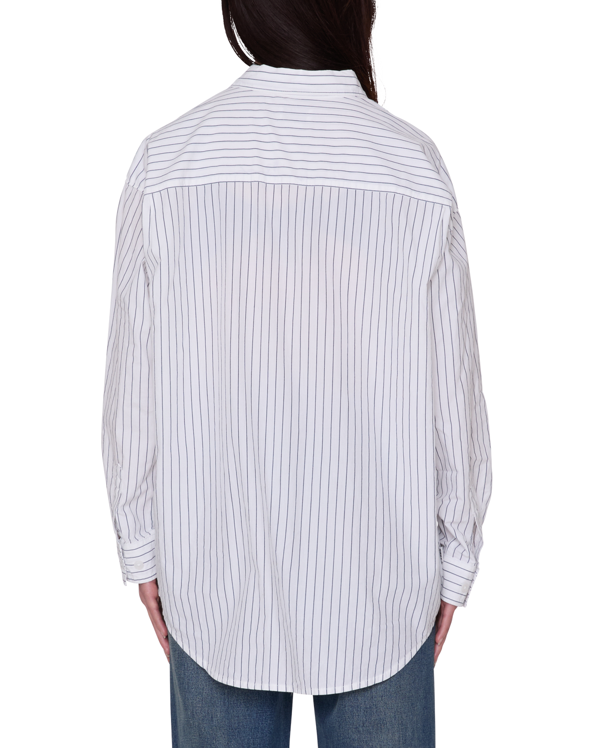 CARLOTTA STRIPE SHIRT - WHITE MULTI