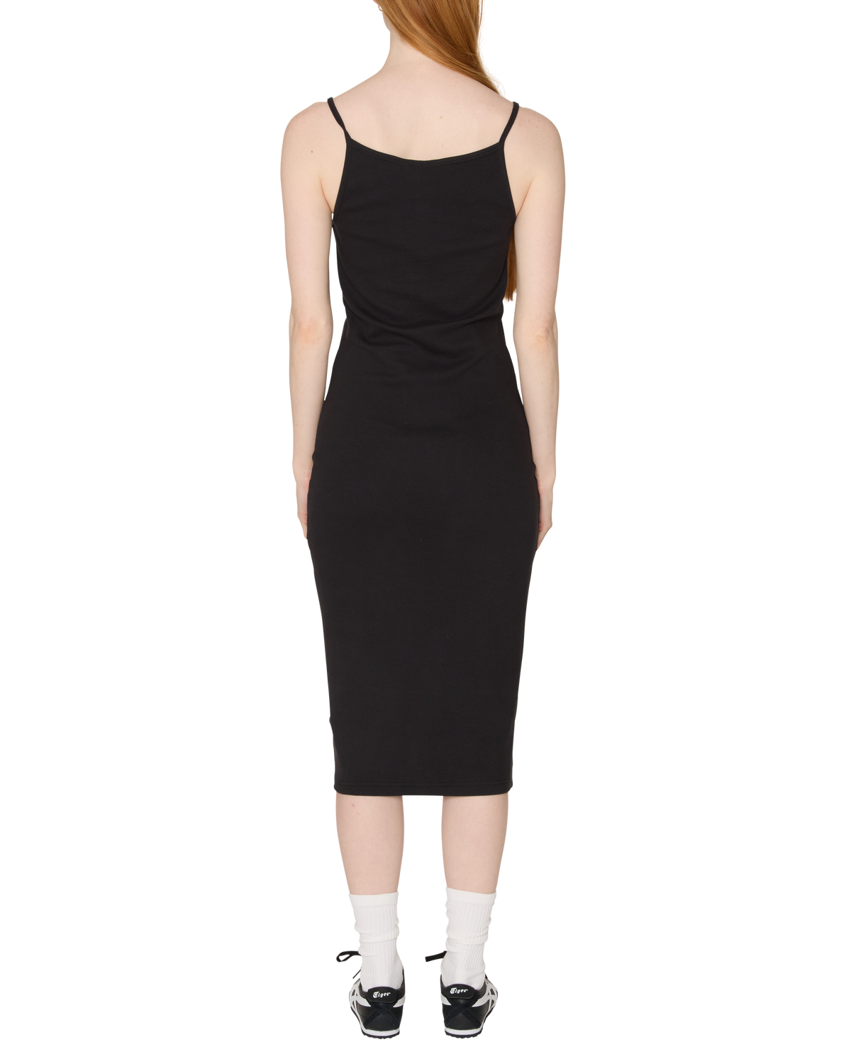 BIANCA LONG TANK DRESS - DIGITAL BLACK