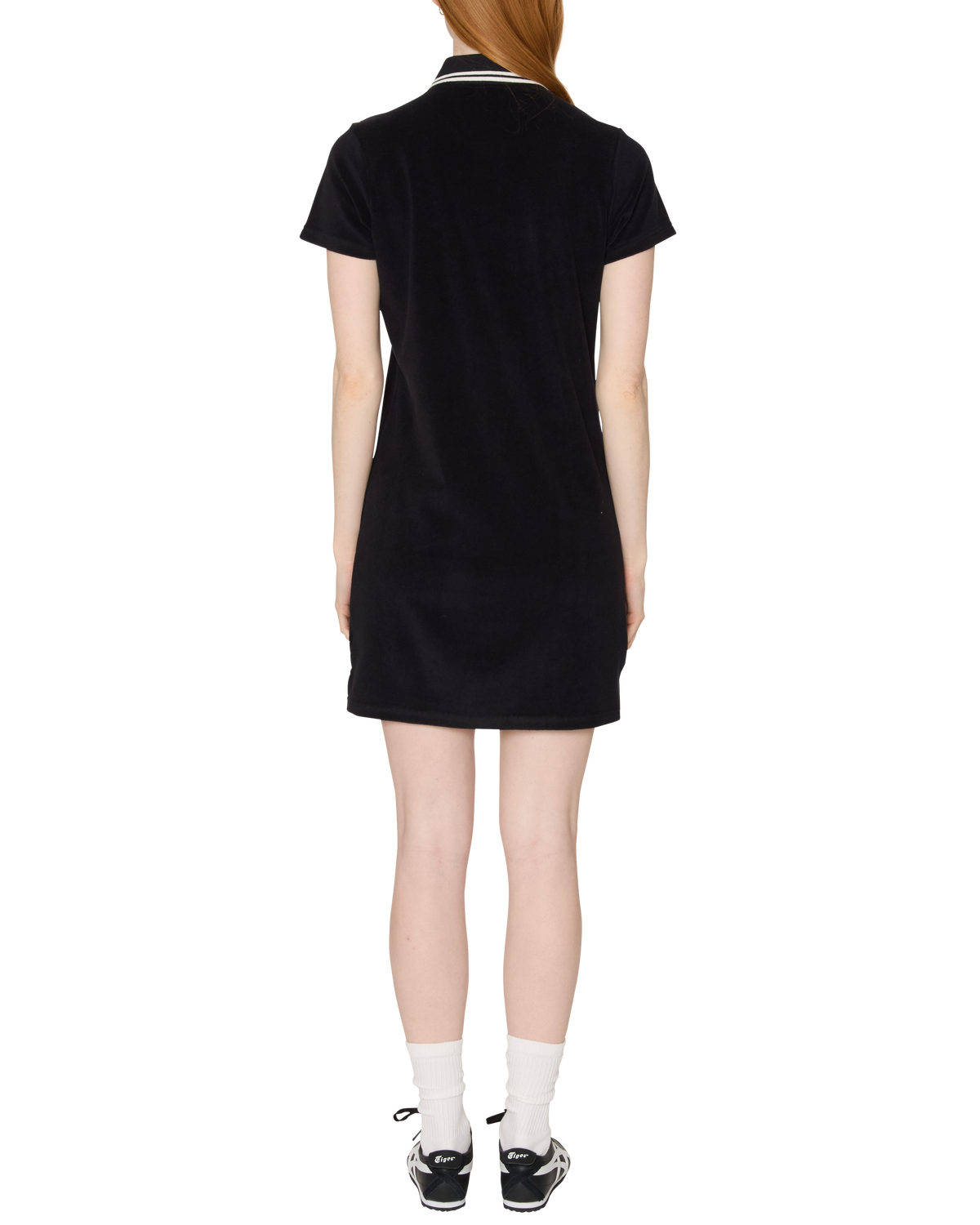 LUCIA POLO DRESS - DIGITAL BLACK