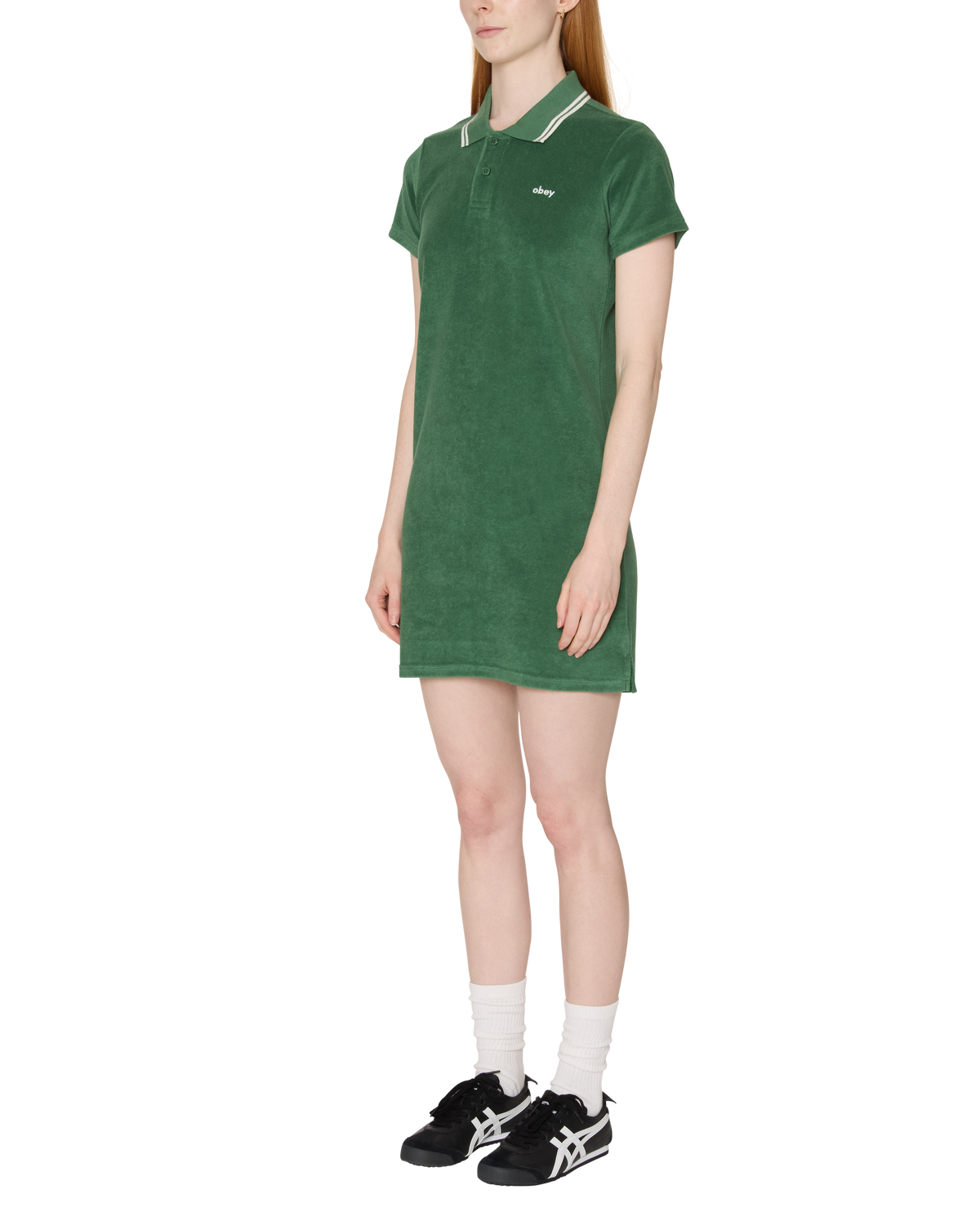 LUCIA POLO DRESS - GREEN
