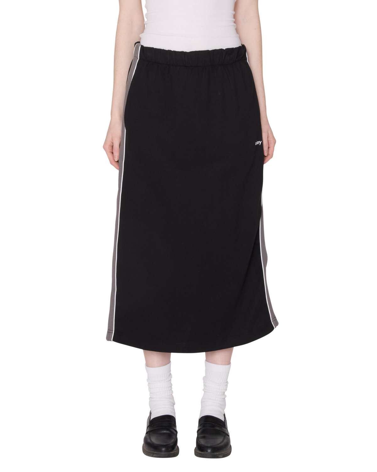 MALIA TRACK SKIRT - BLACK