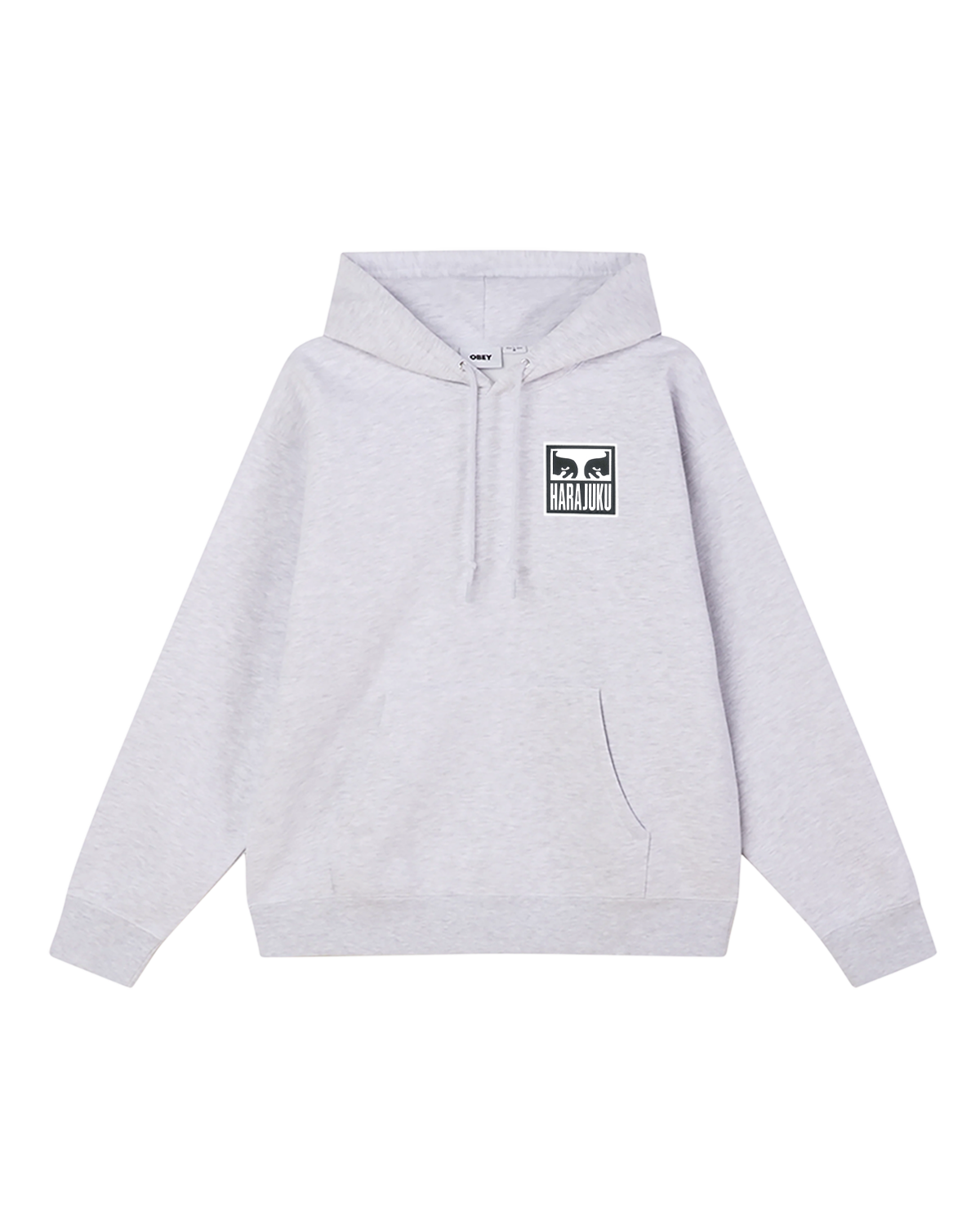 OBEY HARAJUKU EYES HOODIE - Ash