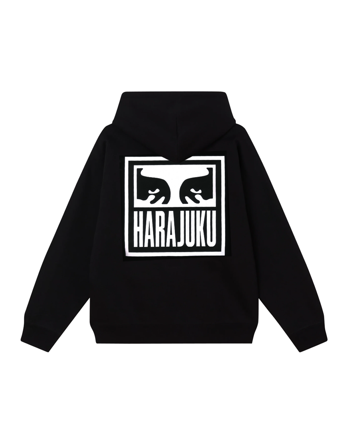OBEY HARAJUKU EYES HOODIE - Black
