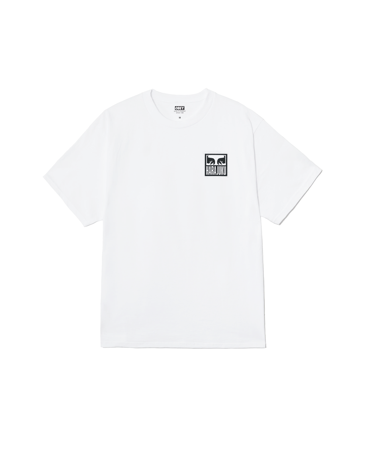 OBEY HARAJUKU EYES T-SHIRT  - White