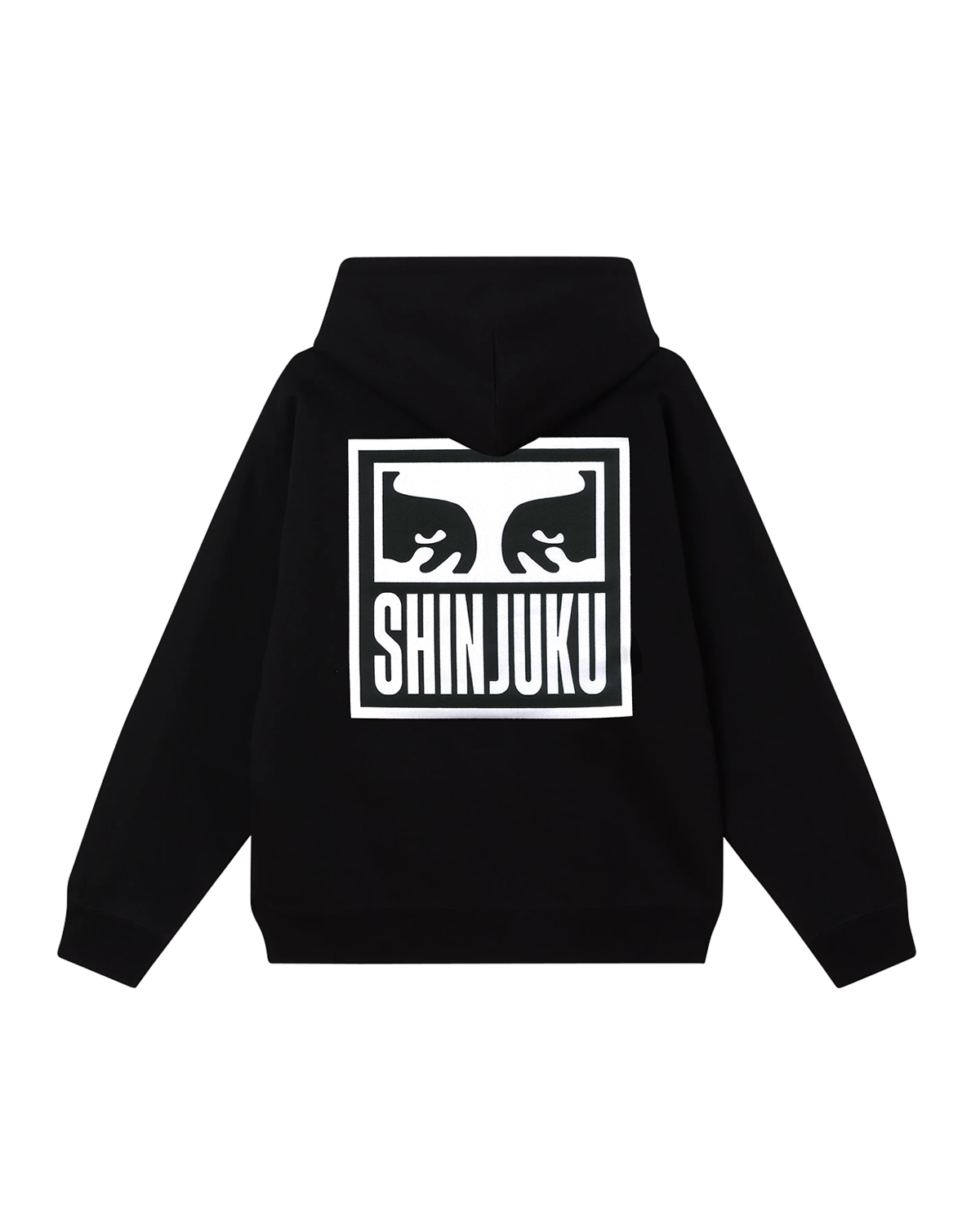 OBEY SHINJUKU EYES HOODIE - BLACK