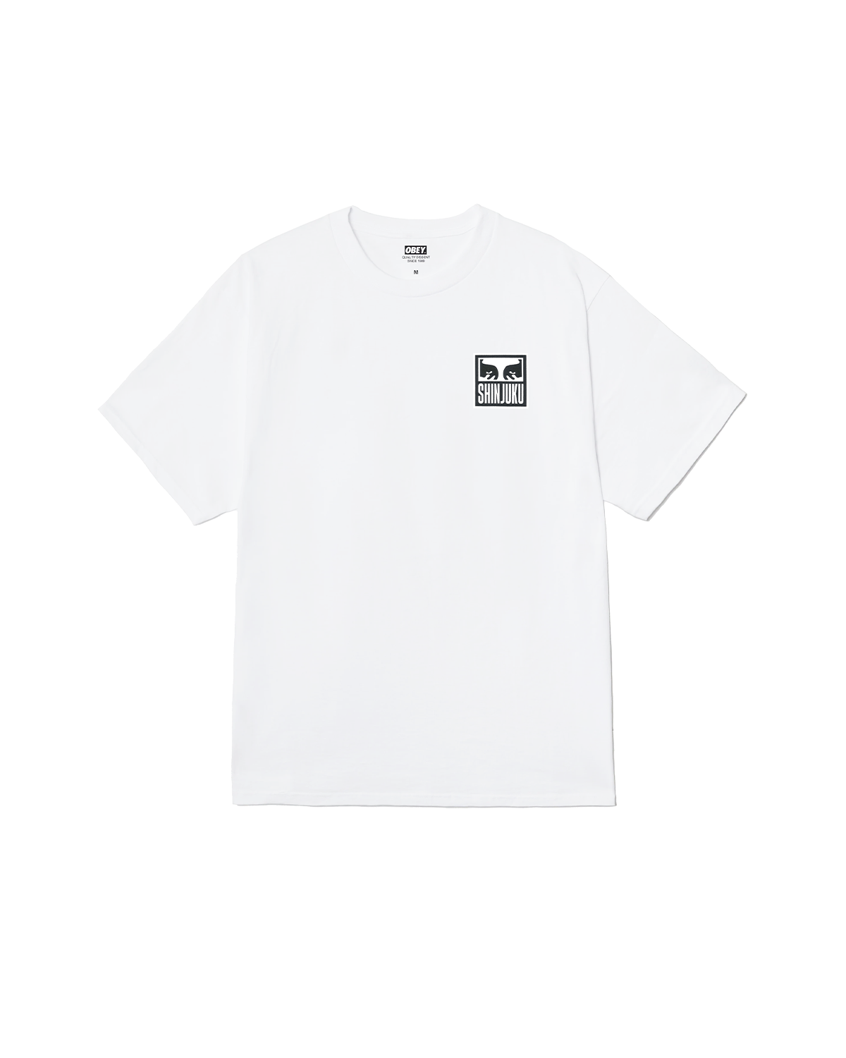 OBEY SHINJUKU EYES T-SHIRT - WHITE