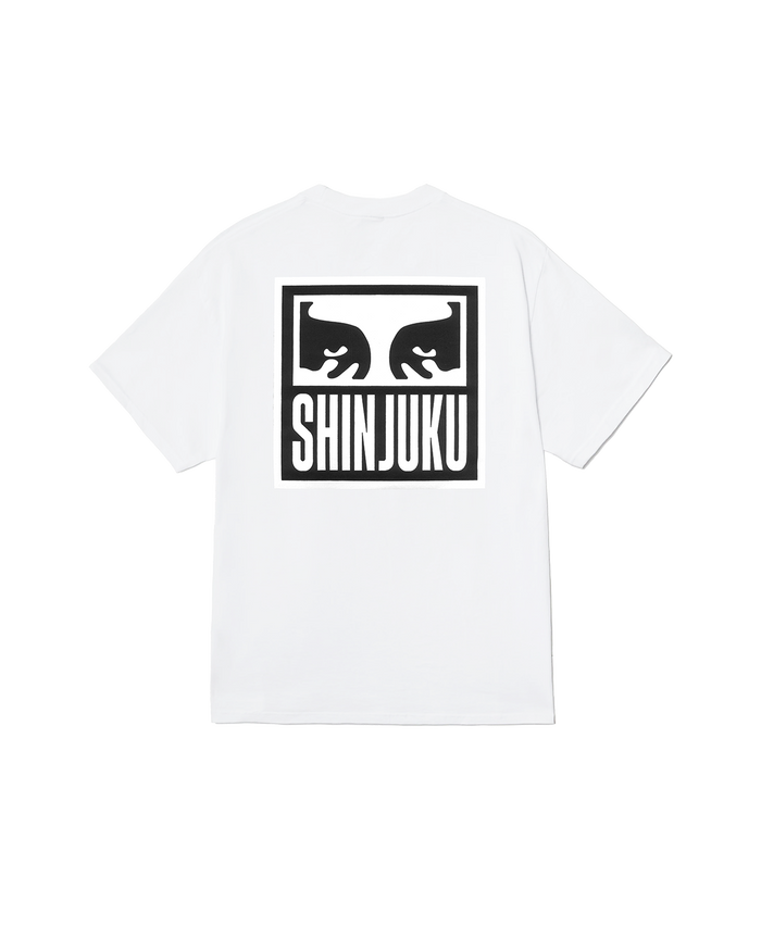 OBEY SHINJUKU EYES T-SHIRT - WHITE