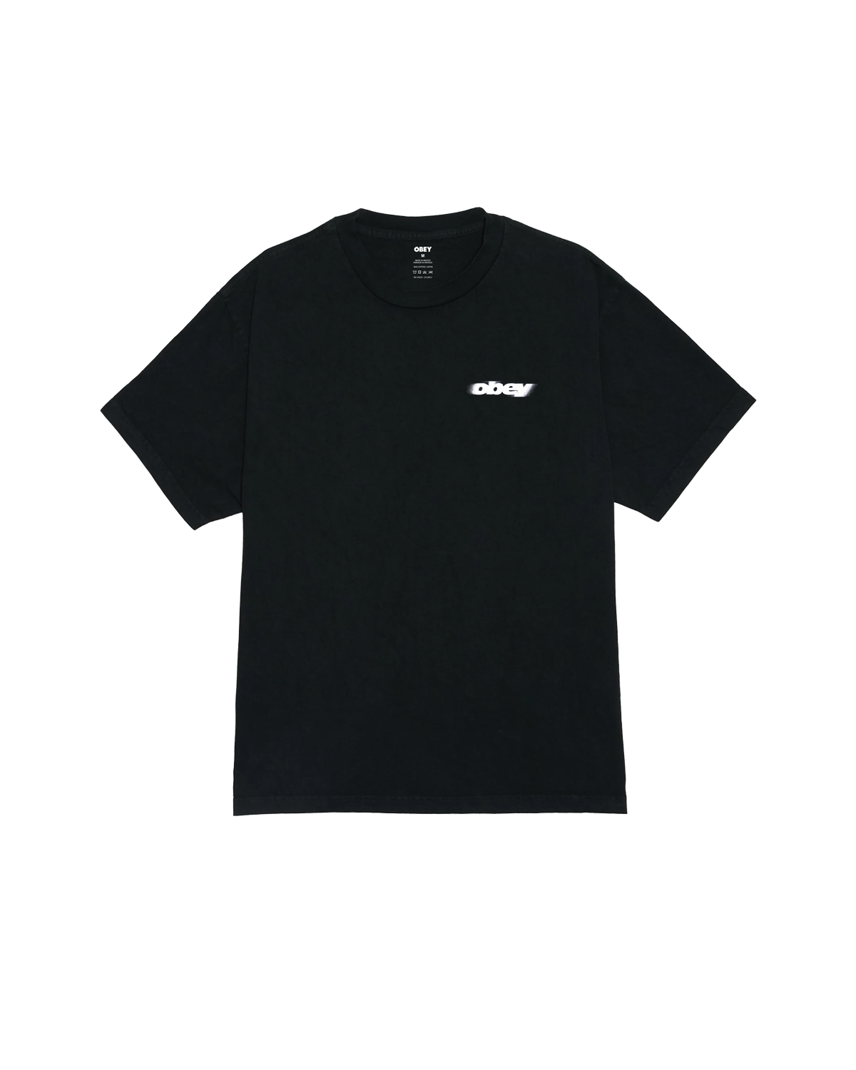 OBEY MOTION BLUR T-SHIRT TOKYO - BLACK