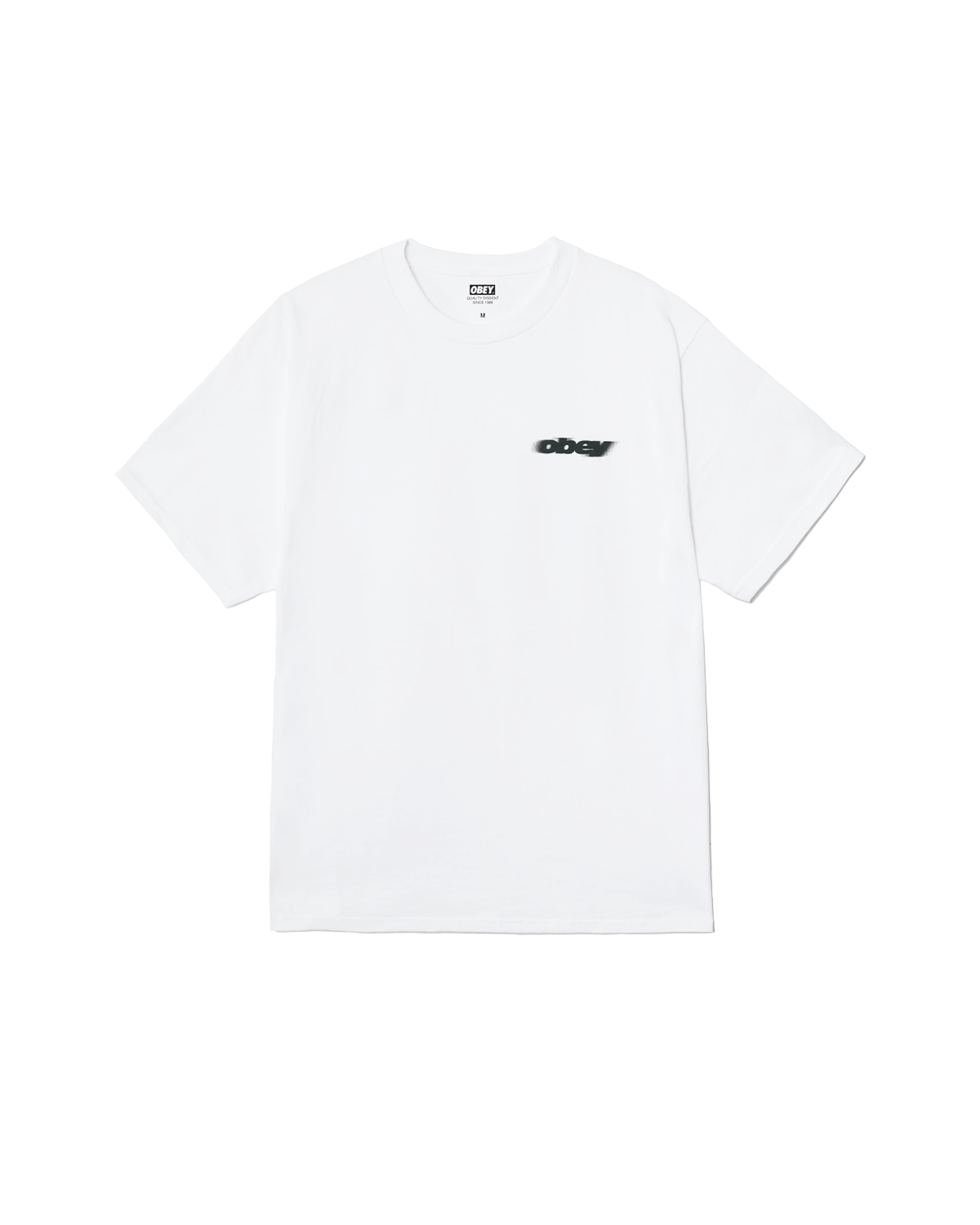 OBEY MOTION BLUR T-SHIRT TOKYO - WHITE