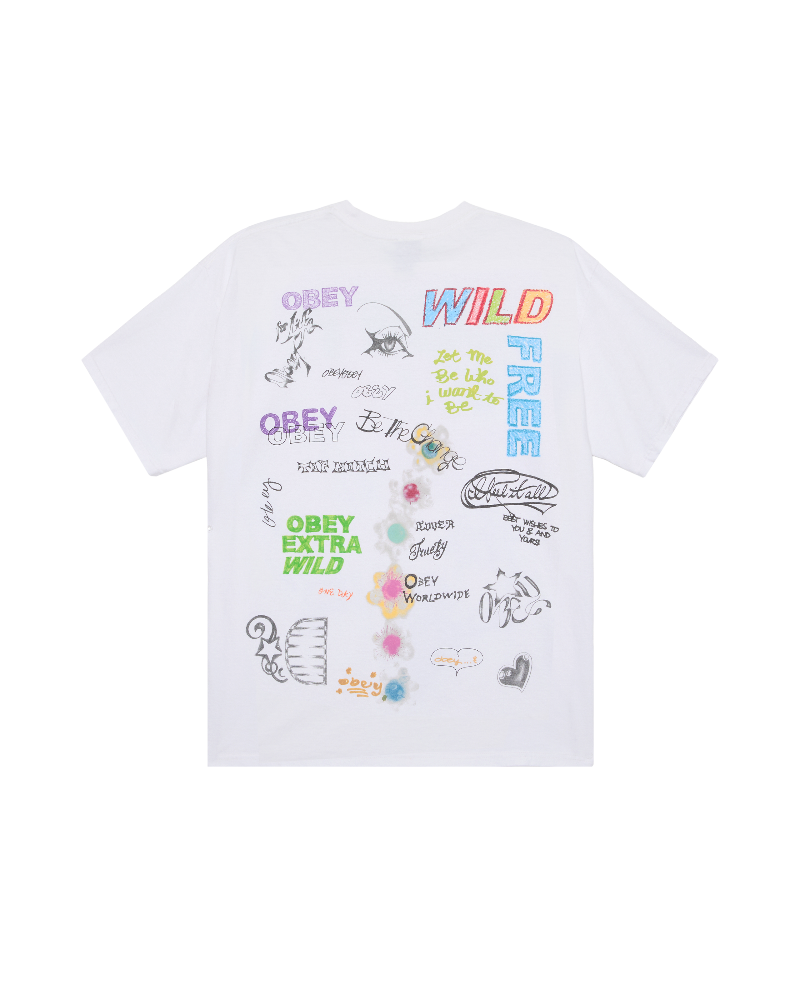 WILD FREE VINTAGE T-SHIRT - WHITE