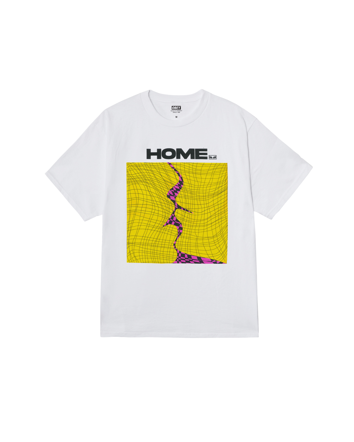 OBEY x HOME T-SHIRT - WHITE