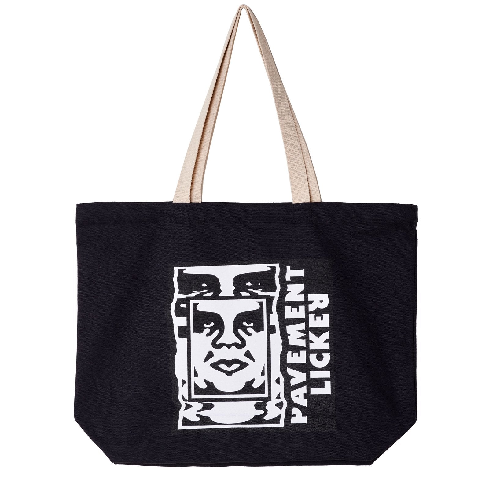 PAVEMENT LICKER X OBEY TEST PRINT TOTE